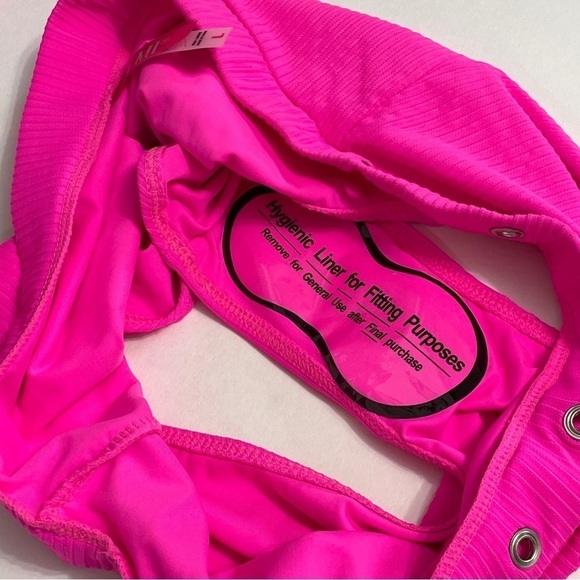 YMI Juniors' Ribbed Grommet Bikini Two-Piece Size Large - Picture 5 of 8